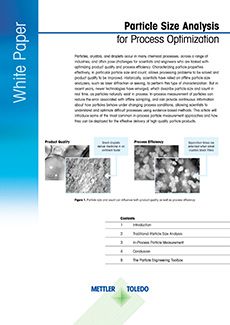 White Paper: Partikelgrössenanalyse zur Prozessoptimierung