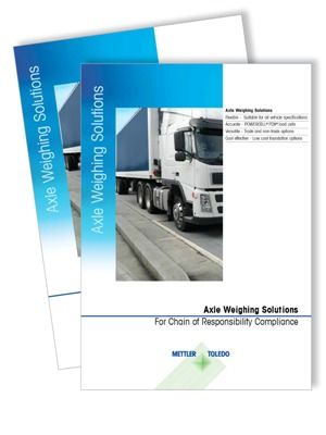 New Axle Weighing Solutions Brochure