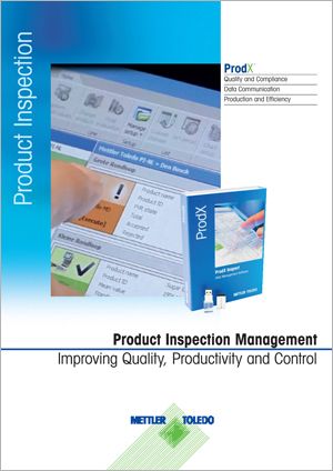 Brožura softwaru ProdX pro řízení kvality