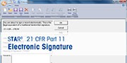 Cómo firmar registros electrónicos en el software STARe