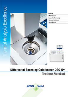 The DSC5+ sets the new standard in differential scanning calorimetry.