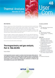 Thermal Analysis UserCom 48