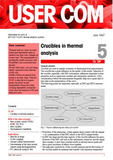 Thermal Analysis UserCom 5
