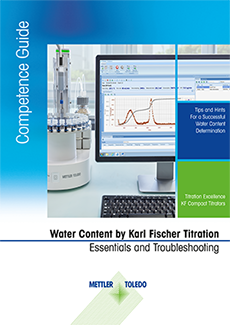 Dieser Leitfaden enthält wertvolle Tipps und Hinweise zur Bestimmung des Wassergehalts mittels Karl-Fischer-Titration.