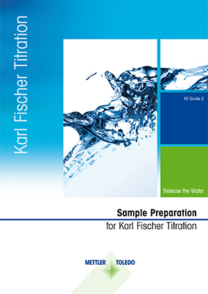 En la guía Valoración Karl-Fischer, se ofrece una visión general y se explica la preparación avanzada de muestras para la determinación del contenido de agua.