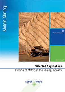 Esta colección de análisis mediante valoración del contenido metálico representa un manual de referencia exhaustivo para las principales aplicaciones de la industria minera.