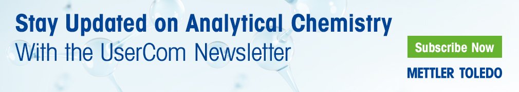 Anlytical Chemistry UserCom Subscription