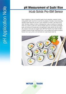 pH del riso per sushi