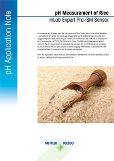 pH-Wert von Reis