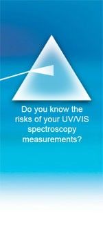 위험이 없는 UV VIS 측정