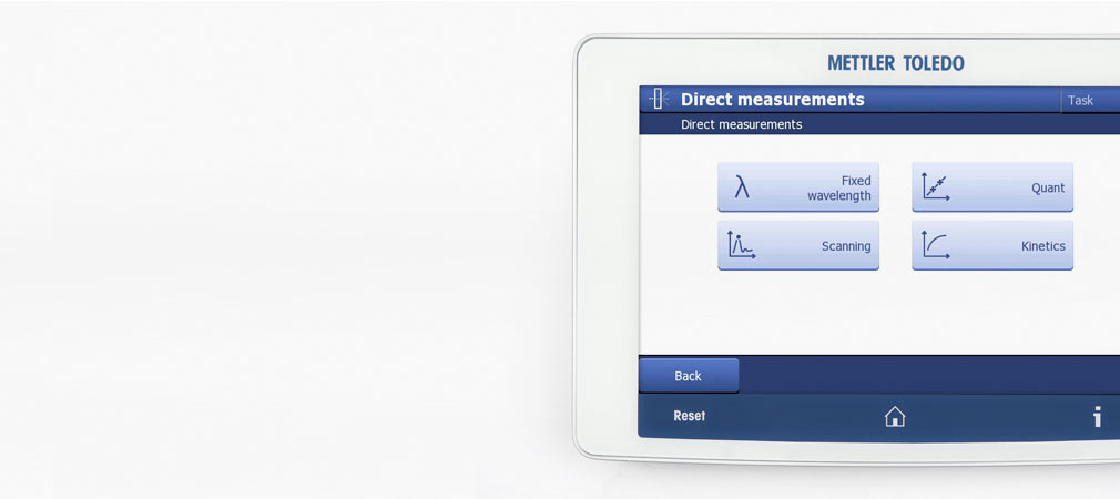 Choose between two measurement modes