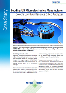 Silica Analyzer for Microelectronics