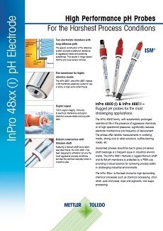 High performance pH probes for the harshest process conditions.