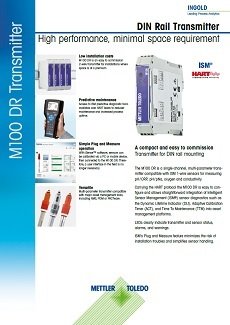Data Sheet for M100 DIN Rail Transmitter