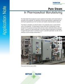 Pure Steam in Pharmaceutical Manufacturing
