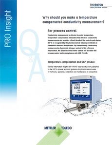 Temperature compensated conductivity measurement