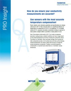 How do you ensure your conductivity measurements are accurate?