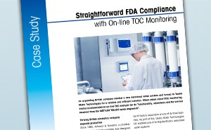 Spremljanje TOC in skladnost s predpisi FDA