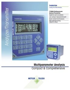 Fiche technique transmetteur/analyseur multiparamètre 770MAX