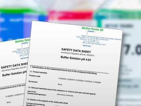 Schede tecniche di sicurezza dei materiali (Material Safety Data Sheets, MSDS)