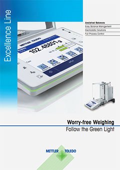 Brochure: Analytical Balances - Excellence Line