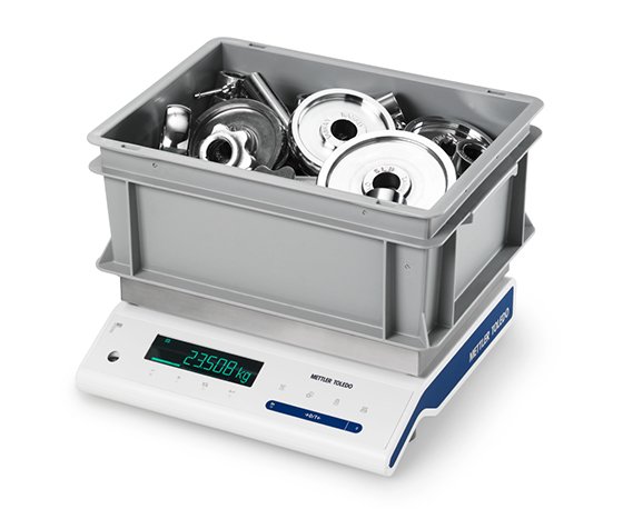 MS-L laboratoriumbalansen met een weegcapaciteit van 32 kg