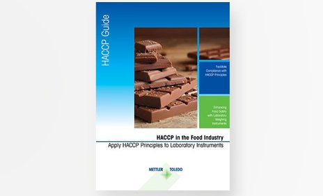 HACCP Principles Applied to Laboratory Weighing Instruments 