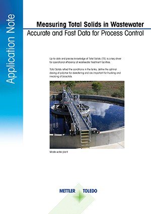 total solids in wastewater