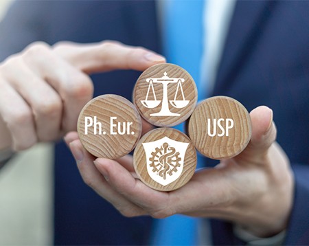 ใบรับรอง USP 41 และ Ph. Eur. 2.1.7