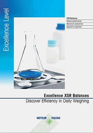 Excellence XSR Balances: Fast and Accurate Results