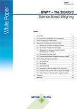 GWP – The Standard for Science-Based Weighing