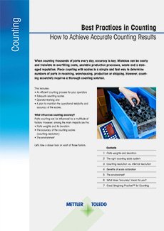White Paper: Best Practices Counting