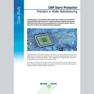 案例研究：CMP 研磨液生產作業精密稱重