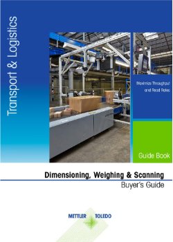 Dimensioning, Weighing and Scanning Buyer's Guide