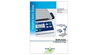 Industrial Basic Scales - Catalog Basic Scales Cover