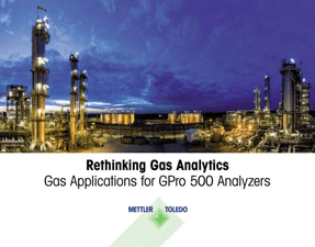 eBooklet: การใช้งานก๊าซสำหรับเครื่องวิเคราะห์ GPro 500