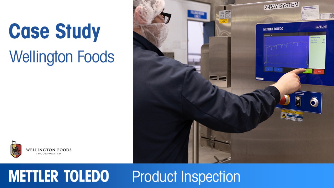 Wellington Foods Protects Product Safety with X-ray Inspection