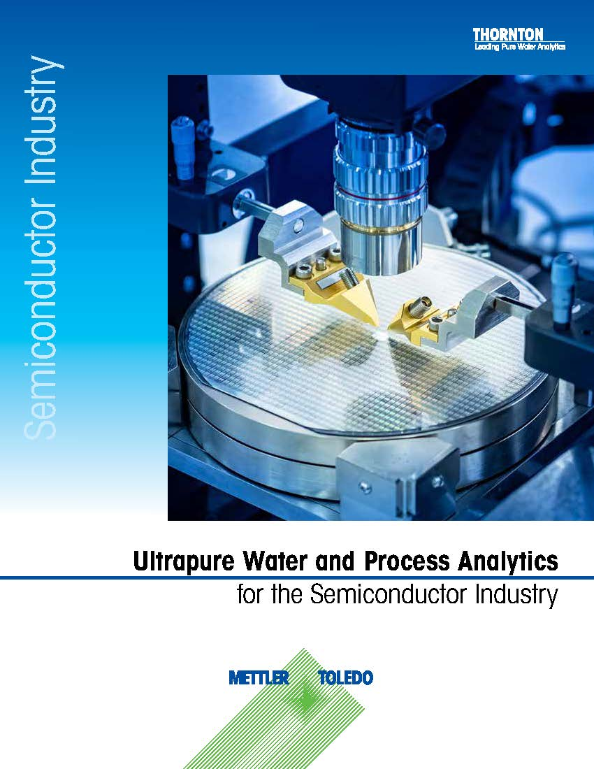 agua ultrapura e instrumentación analítica en proceso para el sector de los semiconductores