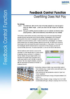Control de información: optimización de los procesos de llenado con controladoras de peso