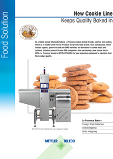 La Provence Bakery Turns to Product Inspection Equipment