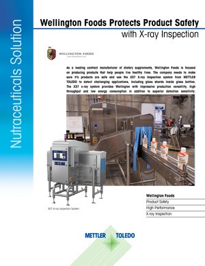 Inspection par rayons X Wellington Foods | Étude de cas