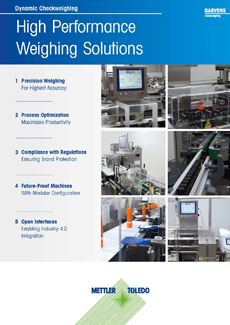 e-Guide: High Performance Weighing Solutions