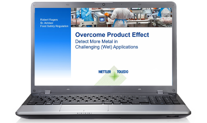This webinar explains how to overcome product effect in metal detection, allowing even smaller metal contaminants to be found for brand protection and helping to increase profit margins.