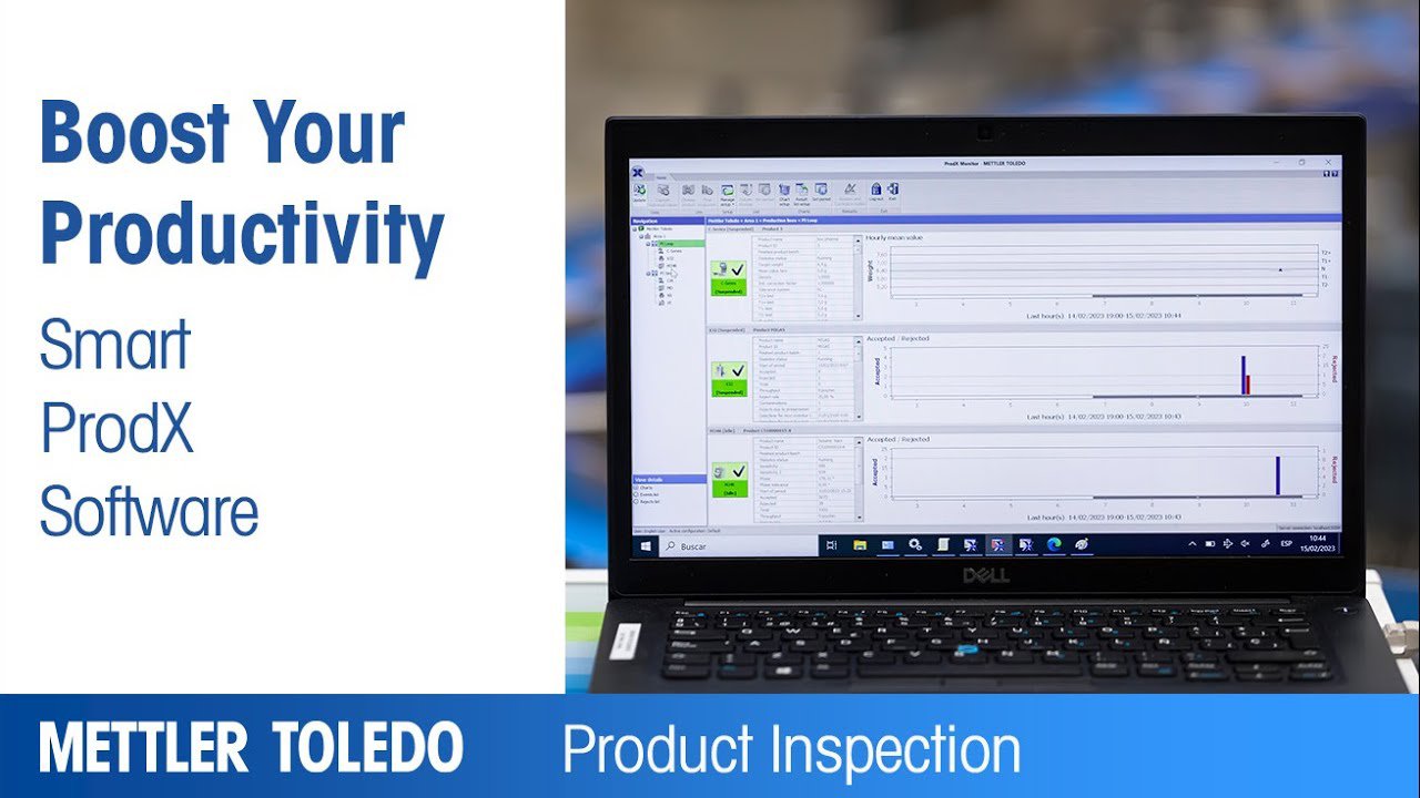Tăng năng suất của bạn với phần mềm ProdX thông minh của METTLER TOLEDO