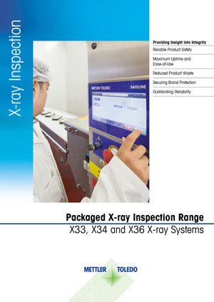 Broschüre zu Röntgeninspektionssystemen für verpackte Produkte