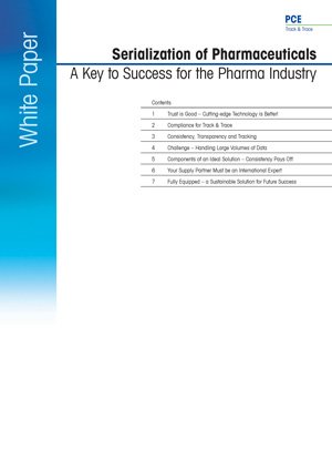 Serijsko označevanje farmacevtskih izdelkov | Prenos brezplačne bele knjige